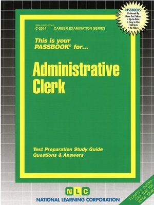 cover image of Administrative Clerk